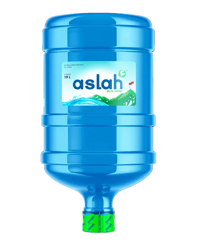Galon 19 liter Aslah Pure Water