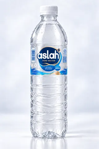 Botol 600 ml Aslah Pure Water